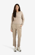 Load image into Gallery viewer, Round Neck Sweater - Sand Melange
