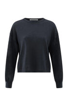 Load image into Gallery viewer, Round Neck Sweater - Ink Blue
