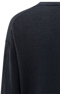 Round Neck Sweater - Ink Blue