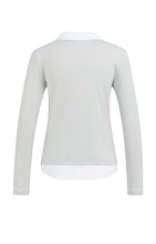 Load image into Gallery viewer, Cotton Faux Double Layer Top - Blue Grey

