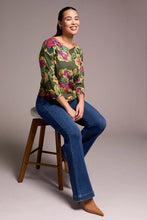 Load image into Gallery viewer, Audrey Stretch Denim Pull On Flare Jean
