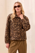 Load image into Gallery viewer, Boucle Leopard Print Coat

