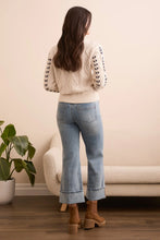 Load image into Gallery viewer, Mock Neck Cable Knit Sweater
