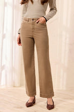 Load image into Gallery viewer, Comfort Stretch 30" Wide Leg Pant - Fossil
