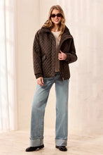 Load image into Gallery viewer, Quilted Mock Neck Puffer Jacket
