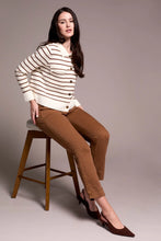 Load image into Gallery viewer, Knit Button Up Striped Cardigan
