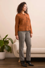 Load image into Gallery viewer, Knit Button Up Cardigan - Bran
