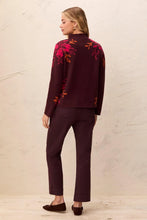 Load image into Gallery viewer, Funnel Neck Sweater with detail - Fudge
