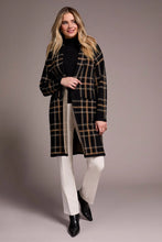 Load image into Gallery viewer, Long Plaid Coatigan
