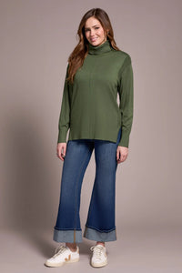 Turtleneck Sweater - Chive