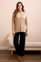 Load image into Gallery viewer, Turtleneck Sweater - Latte
