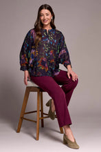 Load image into Gallery viewer, Dolman Sleeve Printed Blouse - Nightfall
