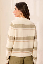 Load image into Gallery viewer, Knit Jacquard Cardigan - Moonstone
