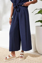 Load image into Gallery viewer, Pleated Flowy Pant - Nautical
