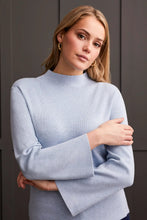 Load image into Gallery viewer, Funnel Neck Sweater - Glacier
