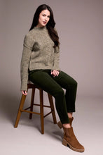 Load image into Gallery viewer, Crew Neck Sweater - Olive Leaf
