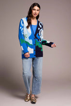 Load image into Gallery viewer, Novelty Abstract Jacquard Cardigan
