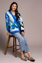 Load image into Gallery viewer, Novelty Abstract Jacquard Cardigan
