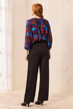 Load image into Gallery viewer, Ottoman Ponte Wide Leg Trouser - Black
