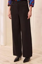 Load image into Gallery viewer, Ottoman Ponte Wide Leg Trouser - Black
