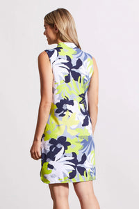 Performance UPF 50+ Dress Sleeveless Dress - Lime Print