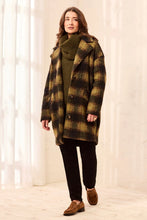 Load image into Gallery viewer, Plaid Cocoon Coat
