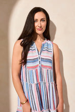Load image into Gallery viewer, Printed Tank Dress With Tiered Skirt
