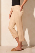 Load image into Gallery viewer, Pull On Kick Flare Capri - Safari
