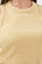 Load image into Gallery viewer, Racerback Cotton Ribbed Tank - Butter
