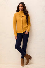 Load image into Gallery viewer, Ribbed Cardigan - Golden Yellow
