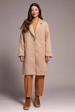 Load image into Gallery viewer, Soft Herringbone Button Front Coat
