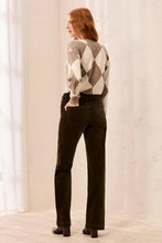Load image into Gallery viewer, High Rise Stretch Corduroy Wide Leg Pant - Basil

