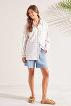 Load image into Gallery viewer, Cotton Button Up Striped Shirt
