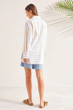 Load image into Gallery viewer, Cotton Button Up Striped Shirt
