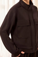 Load image into Gallery viewer, Techno Lux Zip Up Jacket - Black
