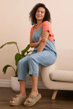 Load image into Gallery viewer, Chambray Jumpsuit with Pockets
