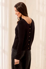 Load image into Gallery viewer, Wear Two Ways Long Sleeve Top - Black
