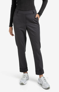 Trouser With Cuff - Oyster Black