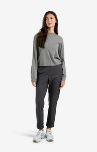 Trouser With Cuff - Oyster Black