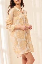 Load image into Gallery viewer, Cotton Shirt Dress - Canvas
