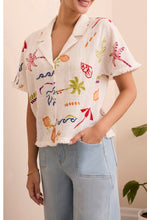 Load image into Gallery viewer, Embroidered Cotton Top
