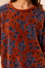 Load image into Gallery viewer, Crew Neck Printed Sweater - Cedar
