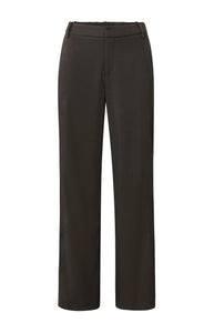 Wide Leg Trouser - Brown