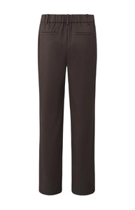 Wide Leg Trouser - Brown