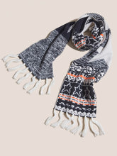 Load image into Gallery viewer, Star Fairisle Scarf
